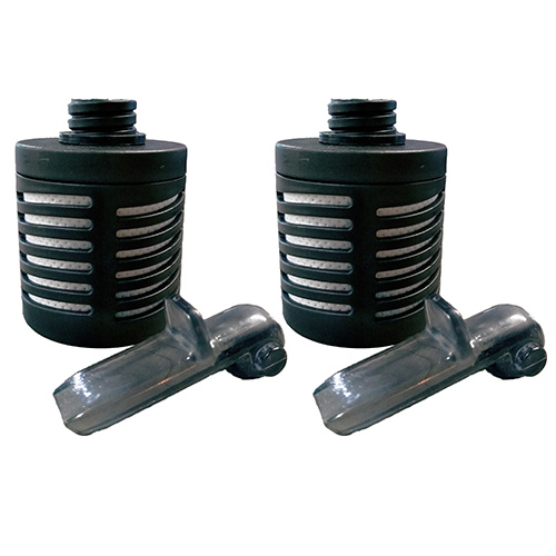 A product image of PiMag® Sports Bottle replacement filters with a white background